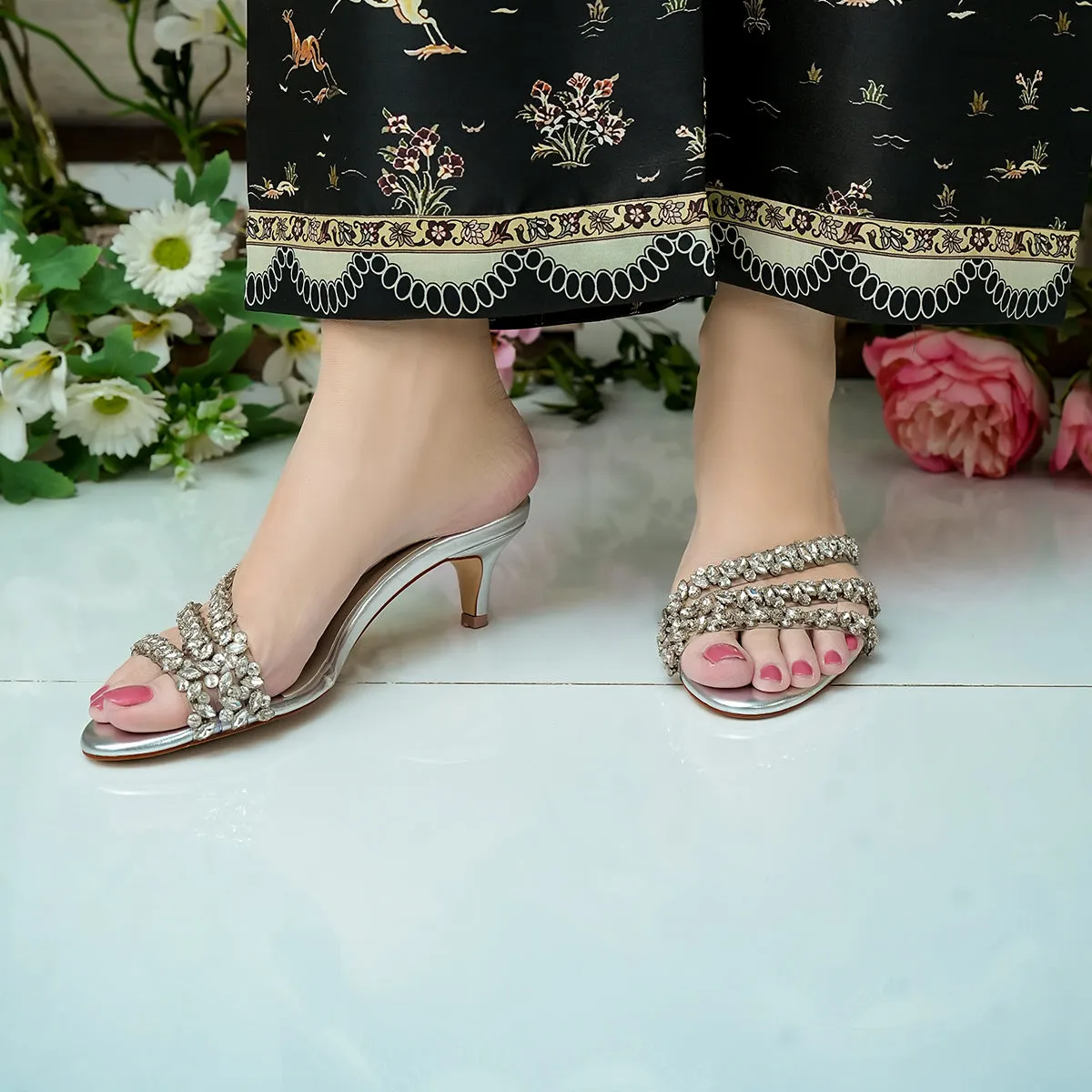 Olivia - Kitten Heels by L'amour