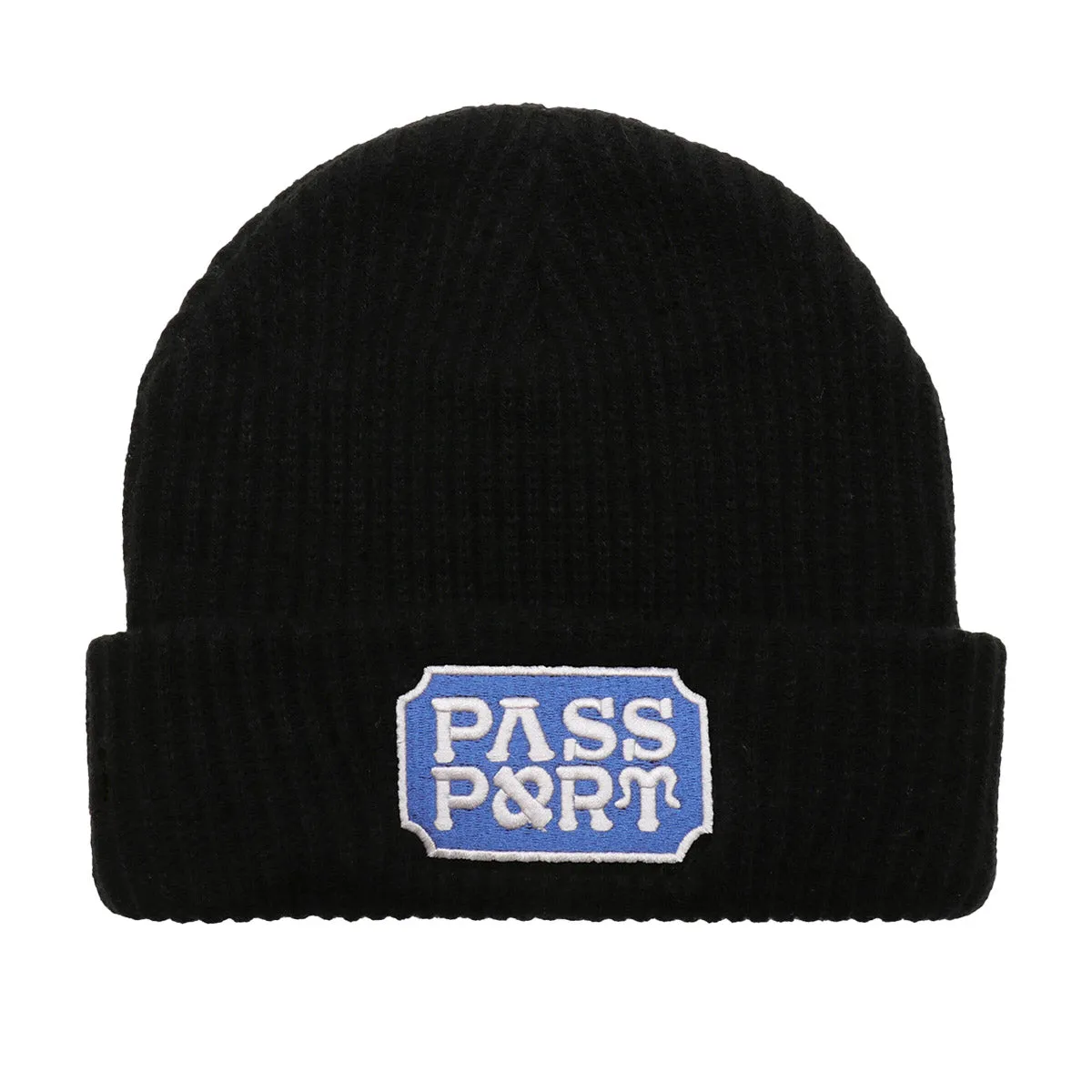 Pass~Port - Yearbook Logo Beanie Black