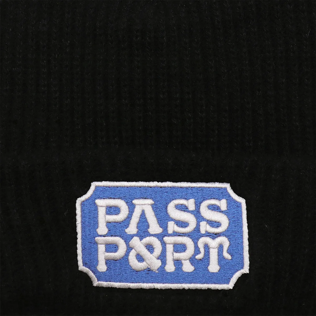 Pass~Port - Yearbook Logo Beanie Black