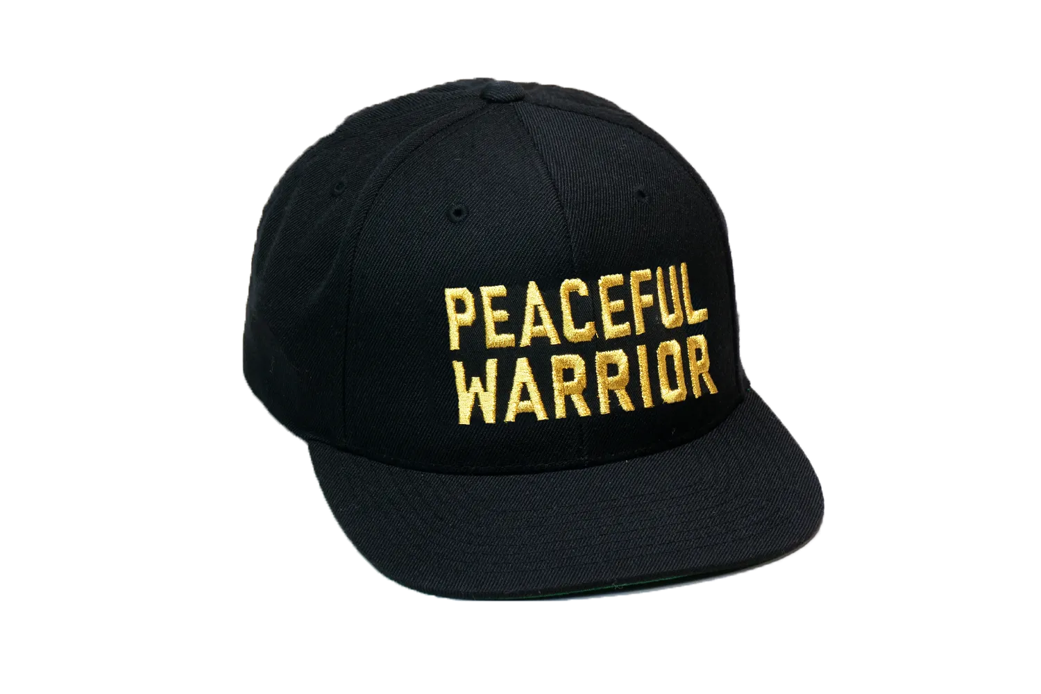 Peaceful Warrior Solid Baseball Gold