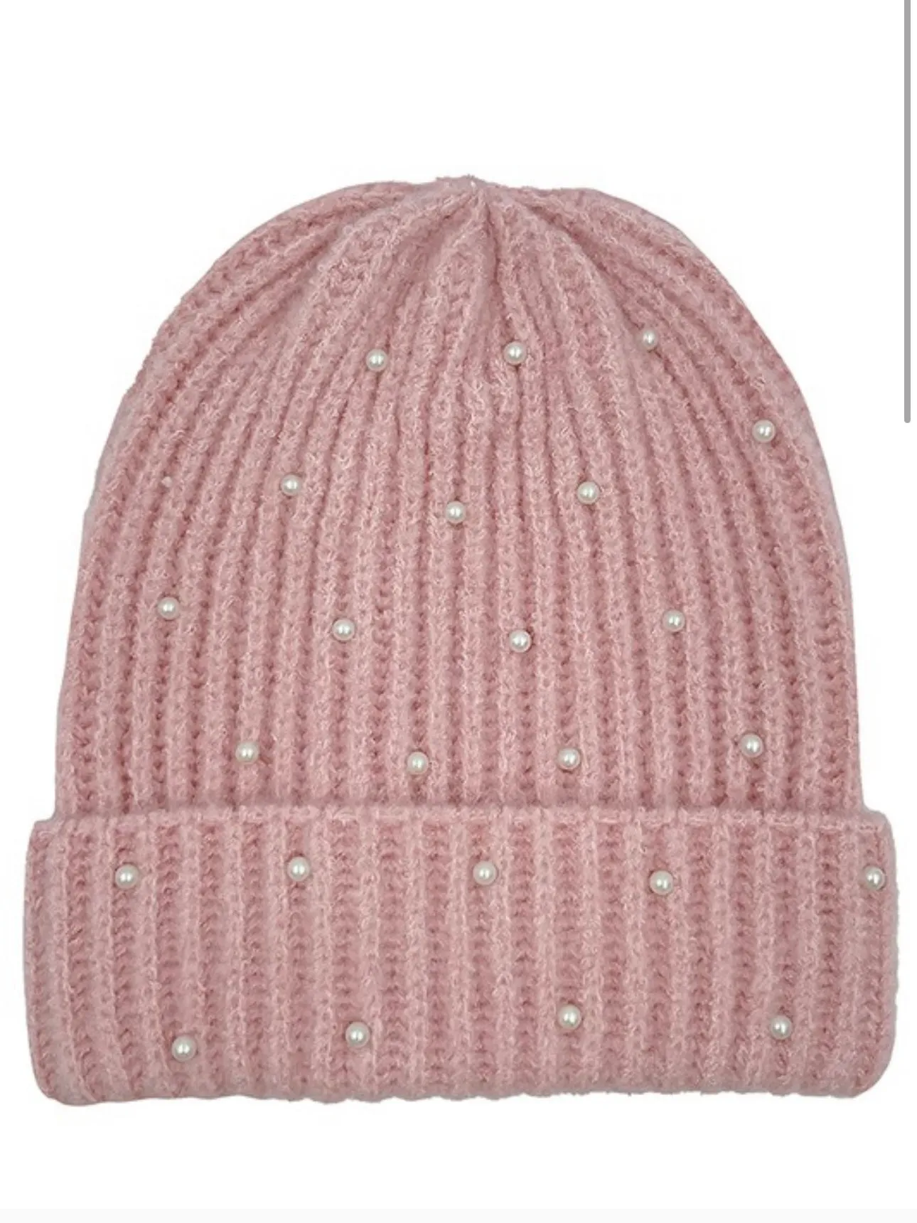 Pearl Accented Beanie