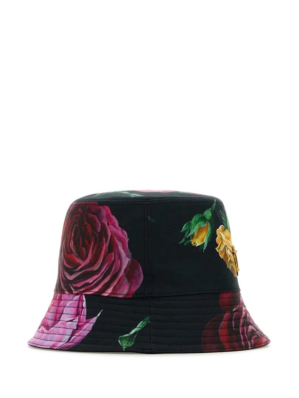 Prada Black Bucket Hats