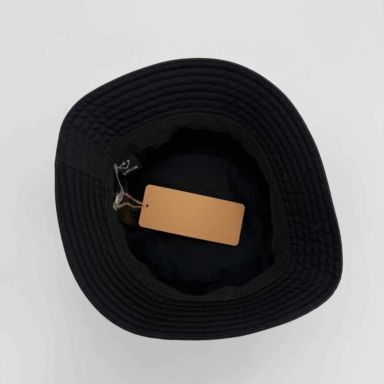 Prada Bucket Hat "RE-NYLON" Used Black Size XL