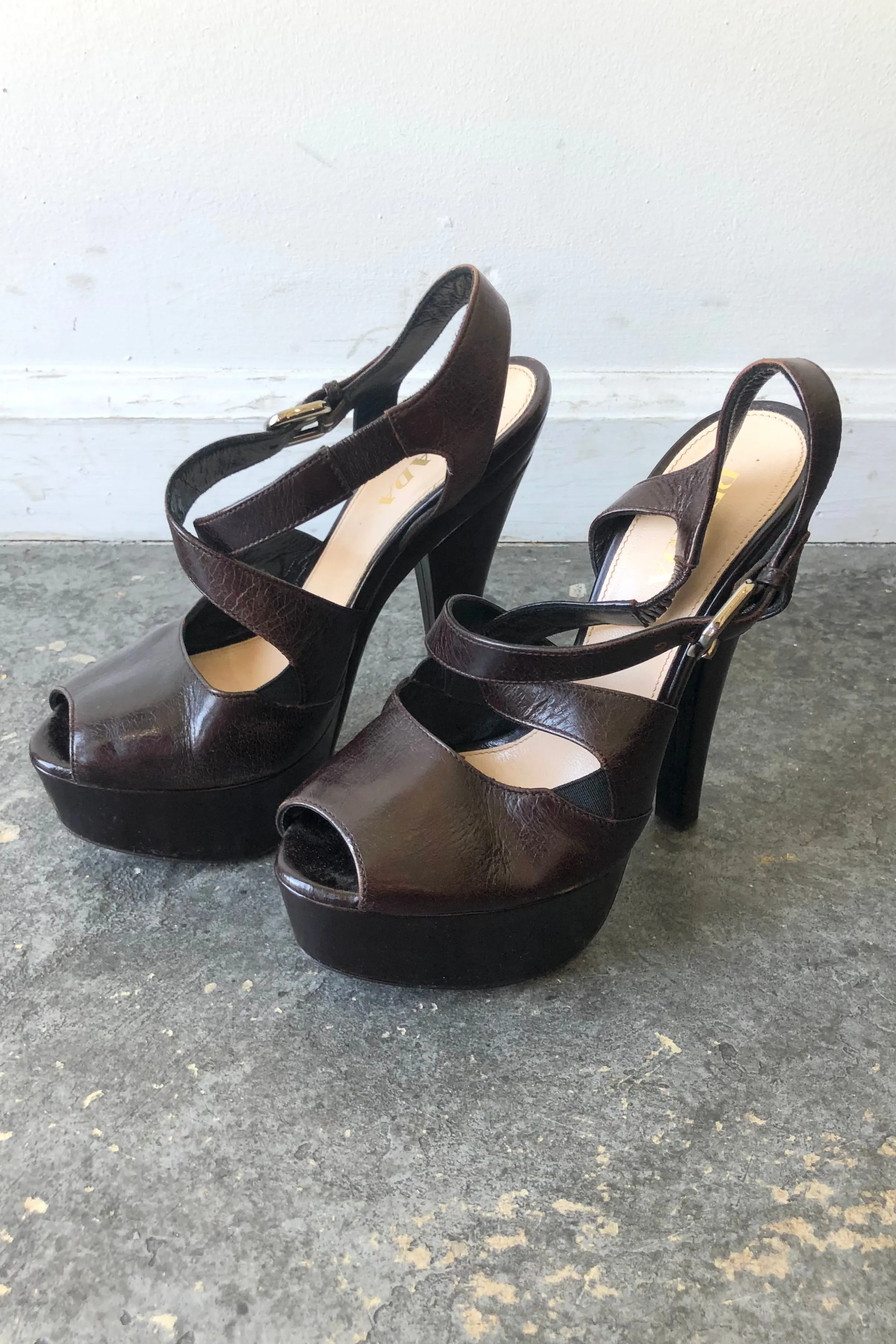 Prada Platform Heels