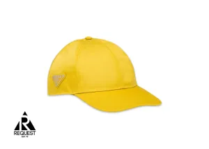 Prada Re-nylon Baseball Cap "Yellow'