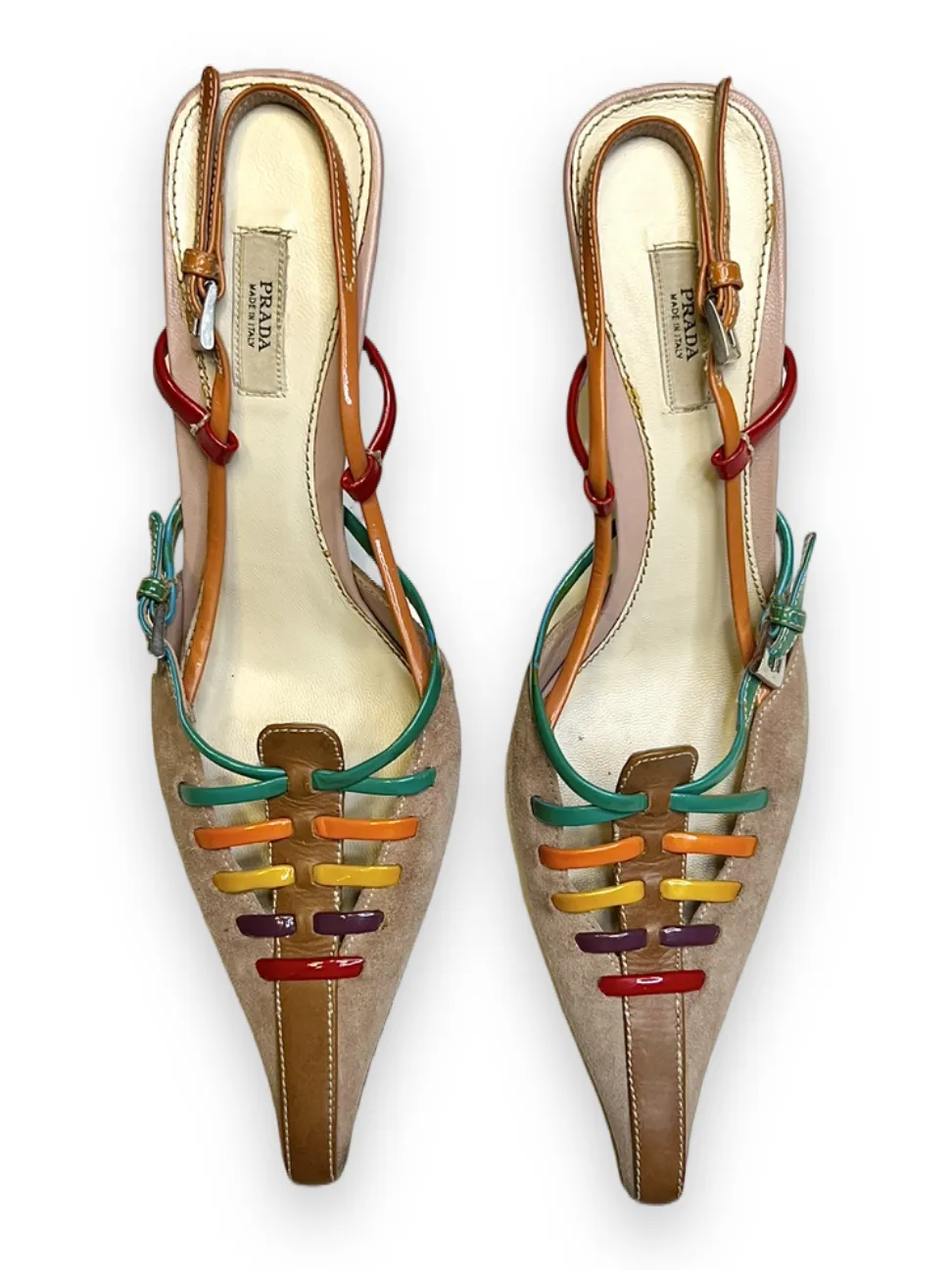 Prada Vintage Sling-back heels