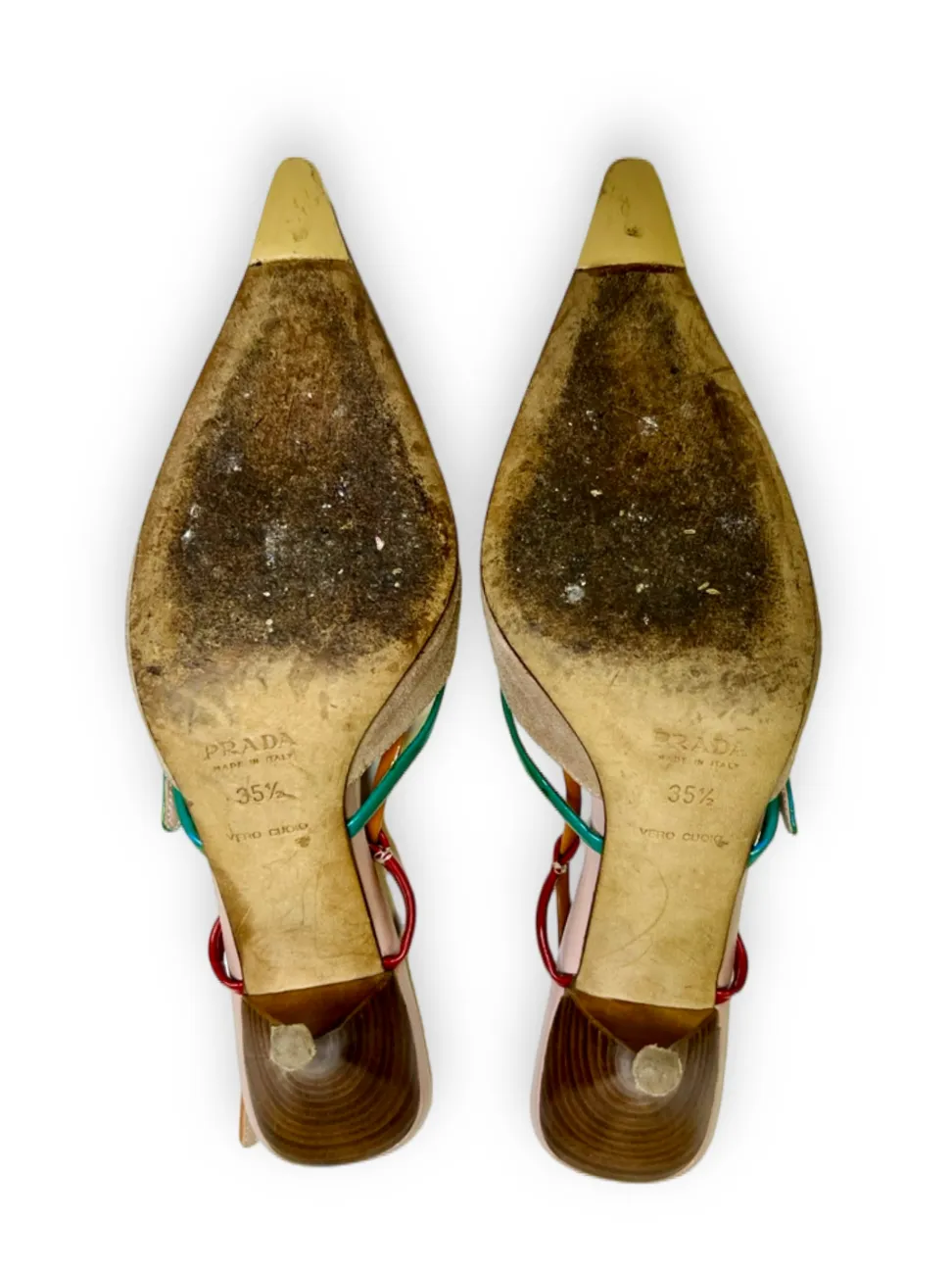 Prada Vintage Sling-back heels