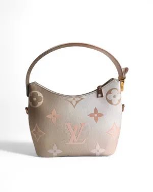 Pre-owned Louis Vuitton Marshmallow Bag Sunset Khaki