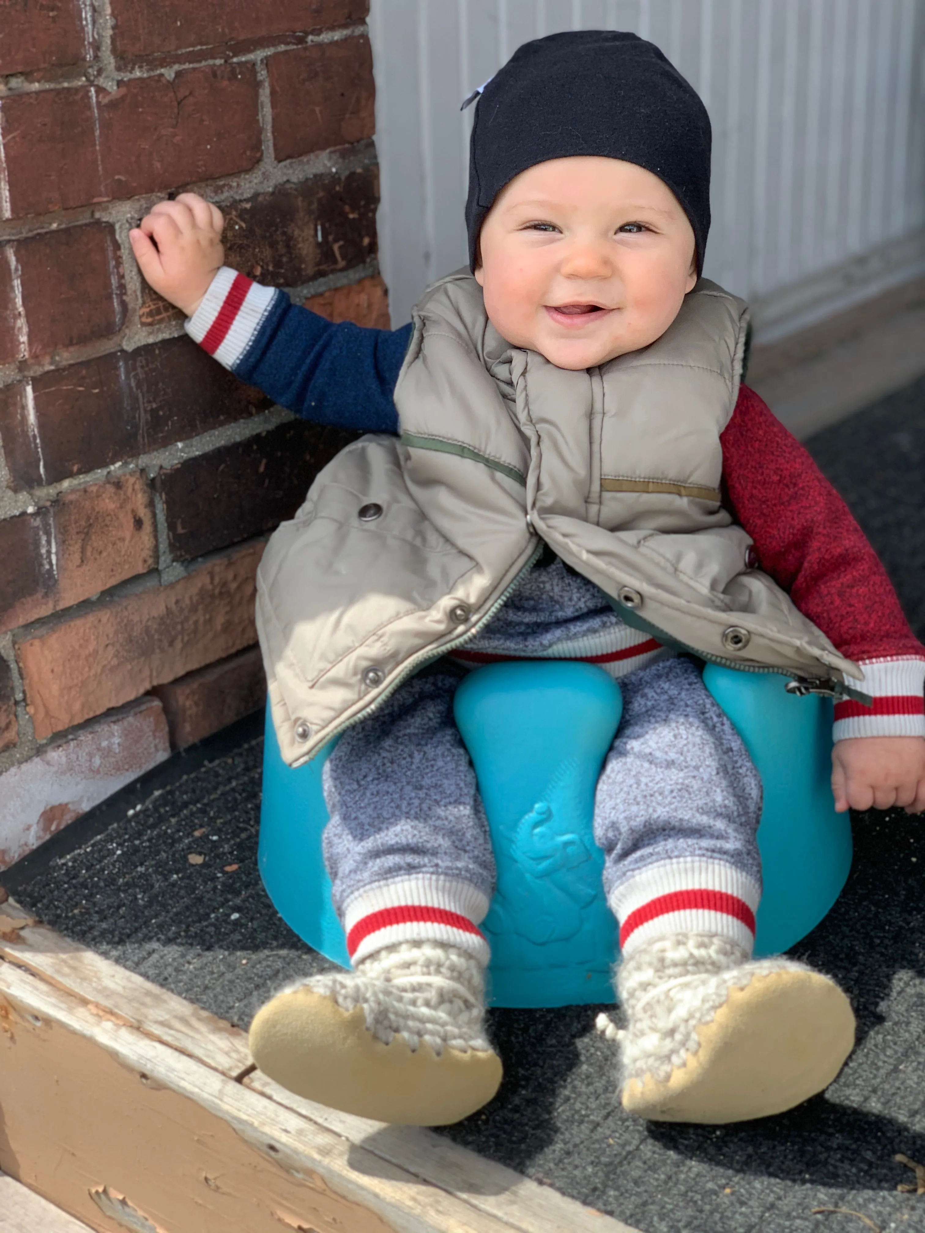 Puffin Gear Organic Cotton Beanie Plum