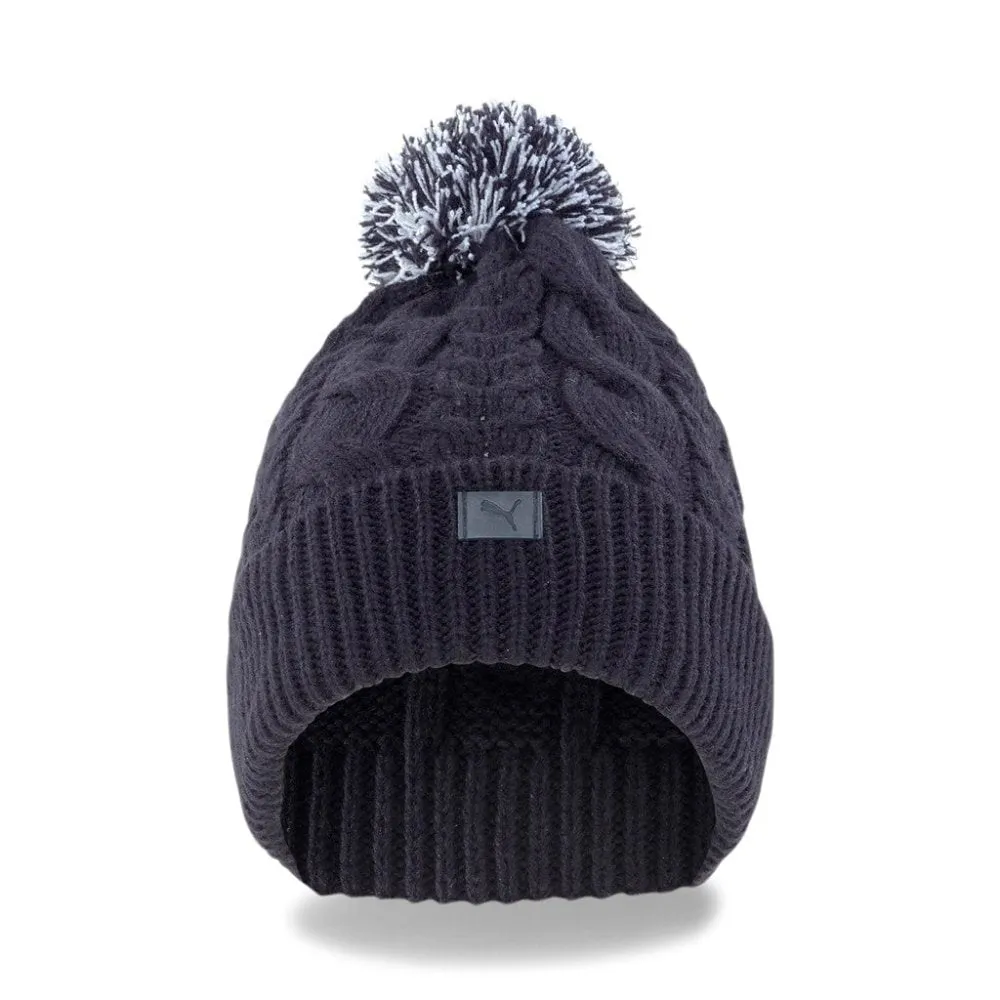 Puma Womens Cable Pom Beanie
