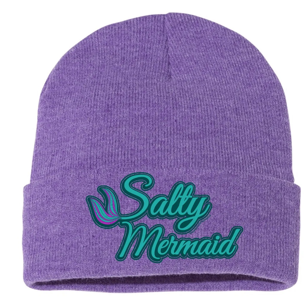 Purple Salty Mermaid Beanie