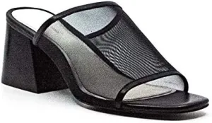 rag & bone | Emmy Mesh Block Heels | Black | 7.5