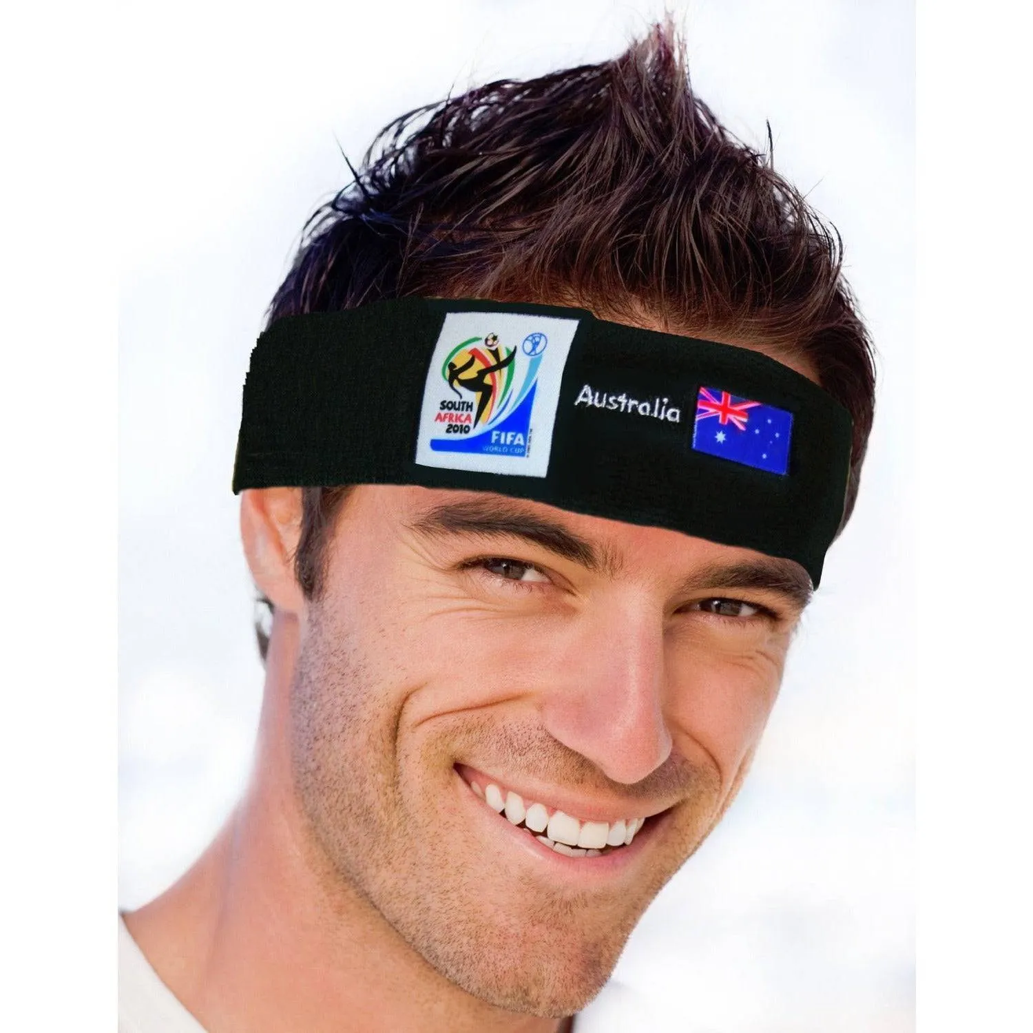 Retro Soccer Fan Headband - 29 Countries 2010 games