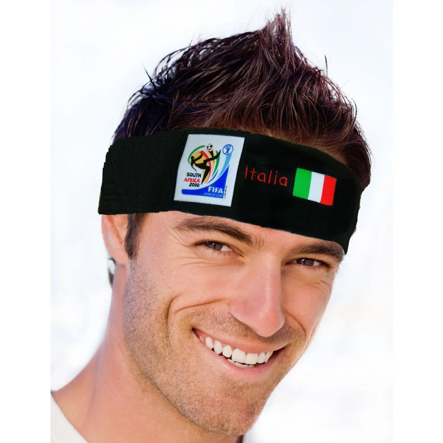 Retro Soccer Fan Headband - 29 Countries 2010 games
