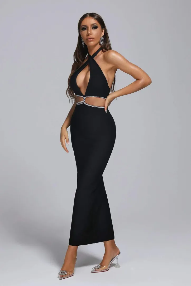 Rianna Halter Midi