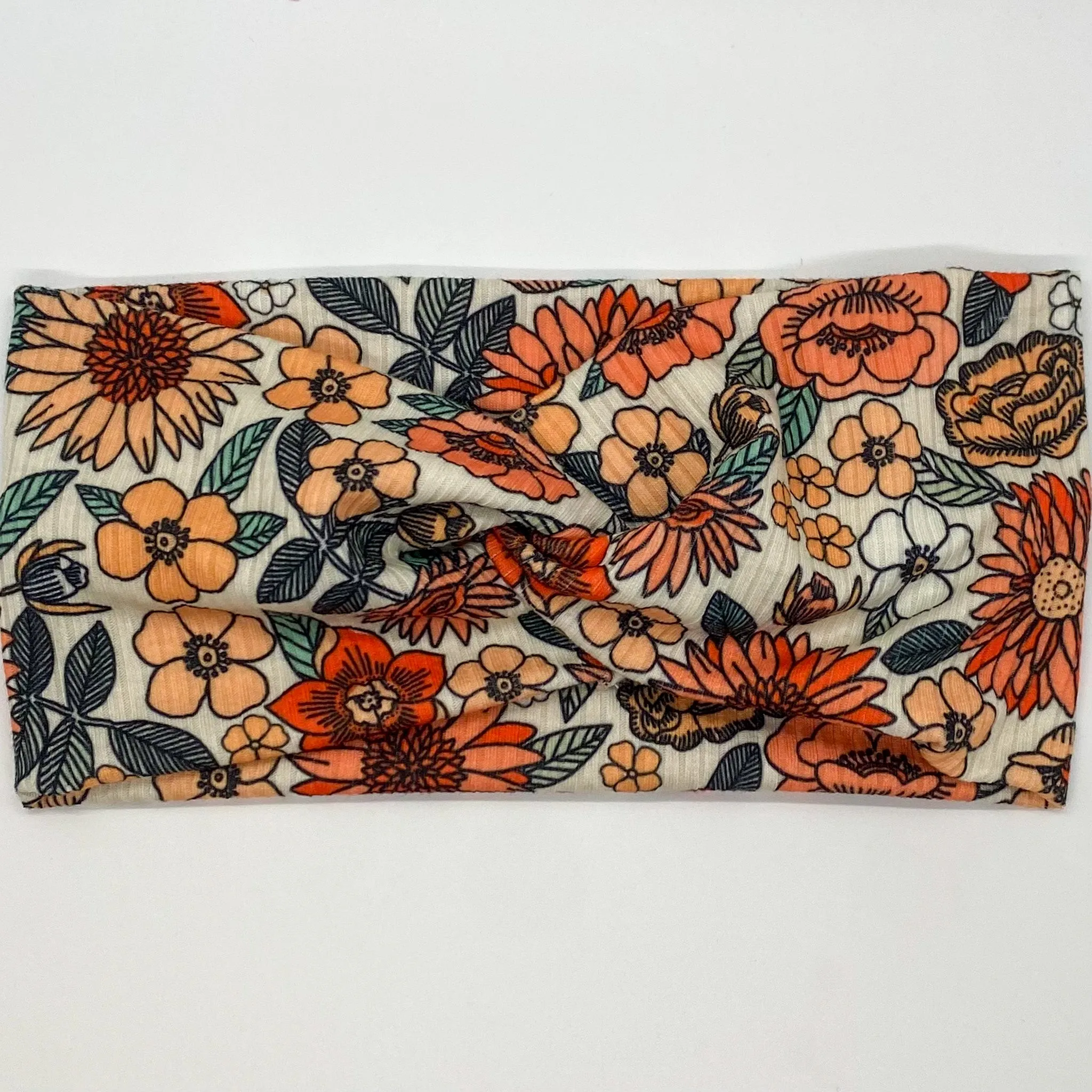 Ribbed Emma Twist Headband