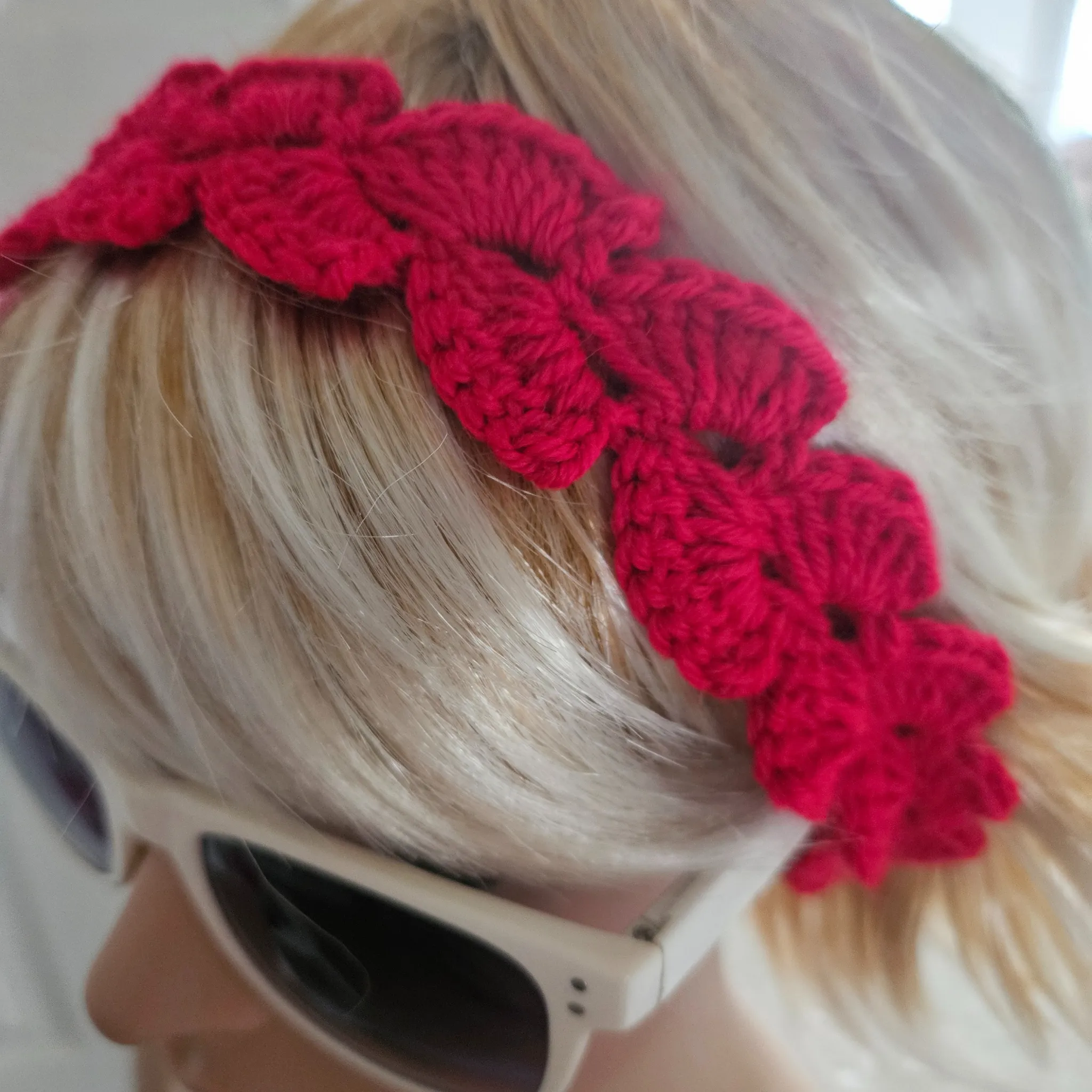 Rita Rosa Petal-Style Crochet Headbands
