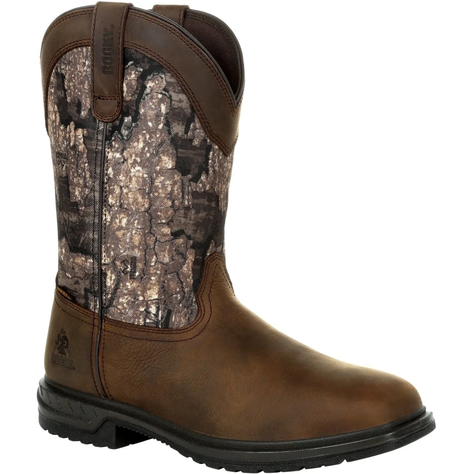 Rocky Men's Worksmart 11" WP 400G Ins Western Work Boot Realtree RKW0326