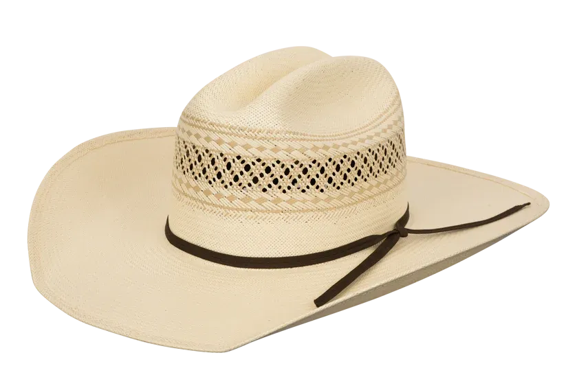 Rodeo King Two Tone Maverick Straw Hat 25X