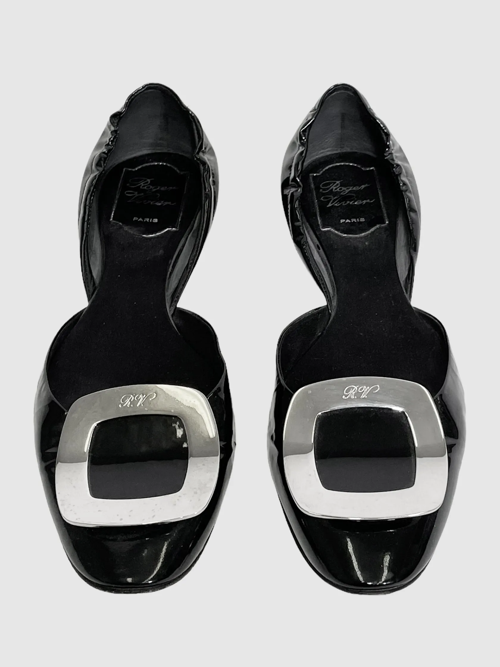 Roger Vivier D'Orsay Flats - Size 37.5