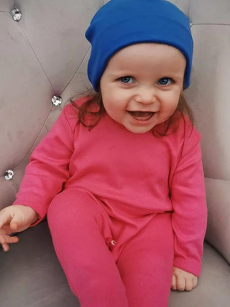 Royal Blue Beanie Baby Hat  - Everyday Collection - 3-12 Months