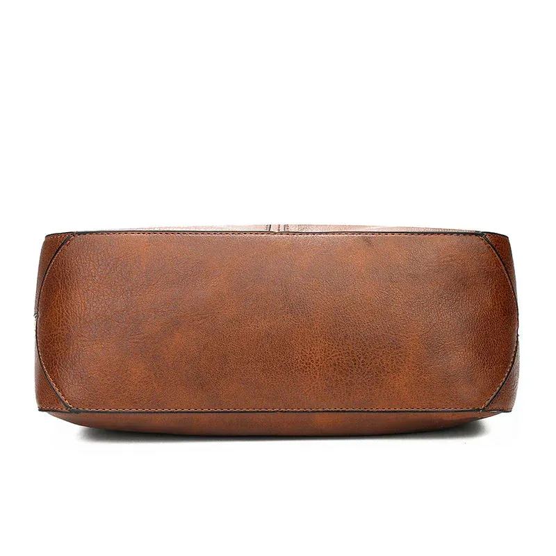 Sandra™ | Leather Hobo Bag