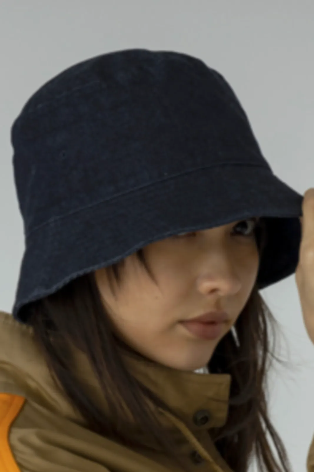 SB243-0402 Cordura Denim Bucket Hat Indigo