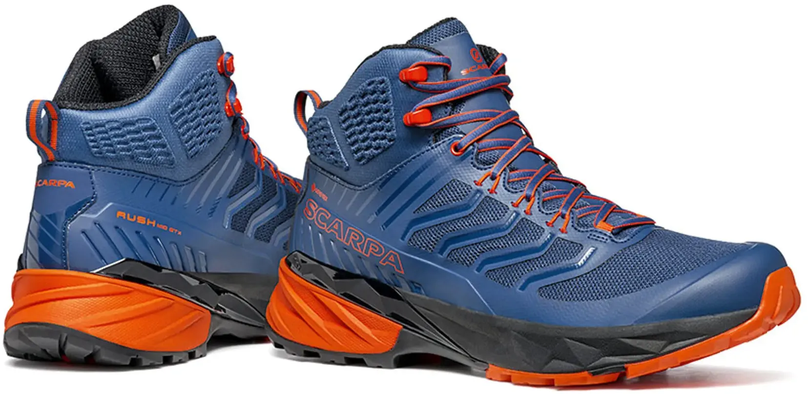 Scarpa Rush Mid GORE-TEX Walking Boots - Blue