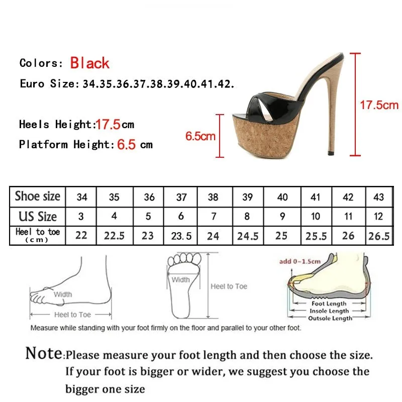 Sexy Slip On Heels (4 Styles)
