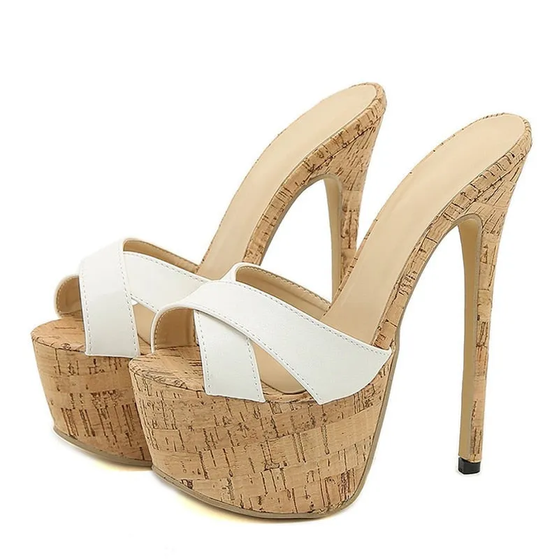Sexy Slip On Heels (4 Styles)