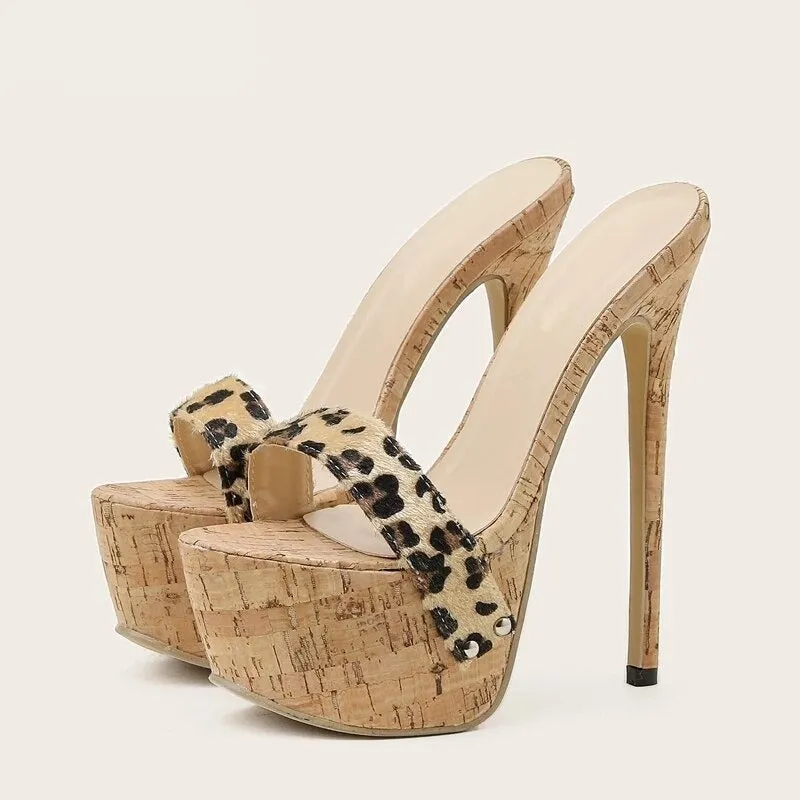 Sexy Slip On Heels (4 Styles)