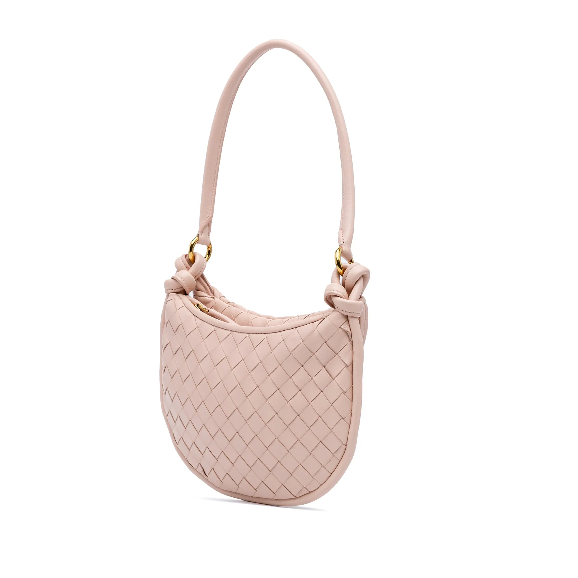 Small Nappa Intrecciato Gemelli Hobo