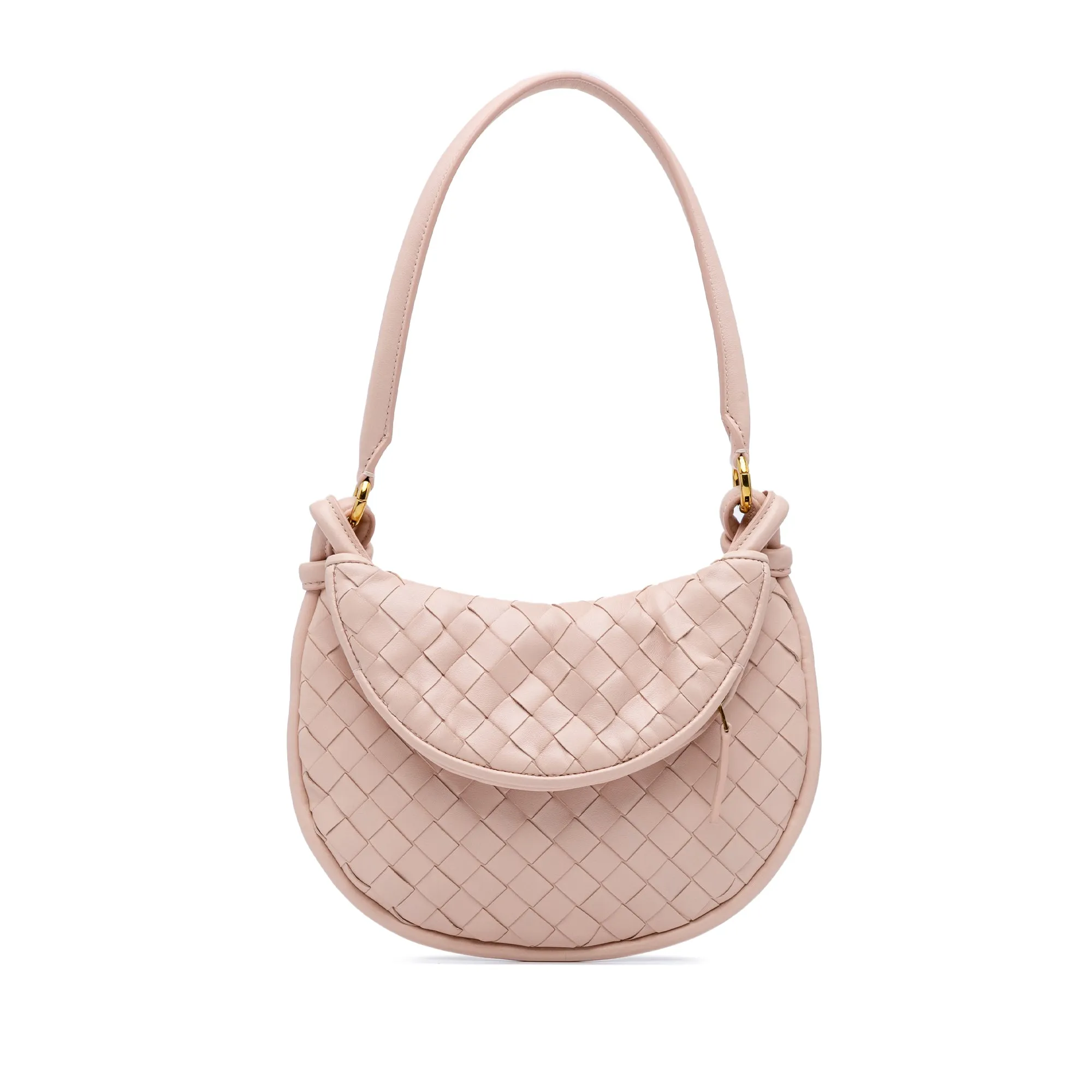 Small Nappa Intrecciato Gemelli Hobo