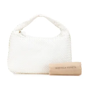 Small Nappa Intrecciato Veneta Hobo