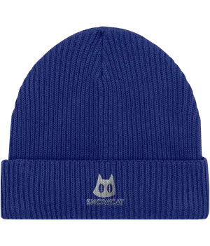 SNOWCAT Logo Organic Beanie