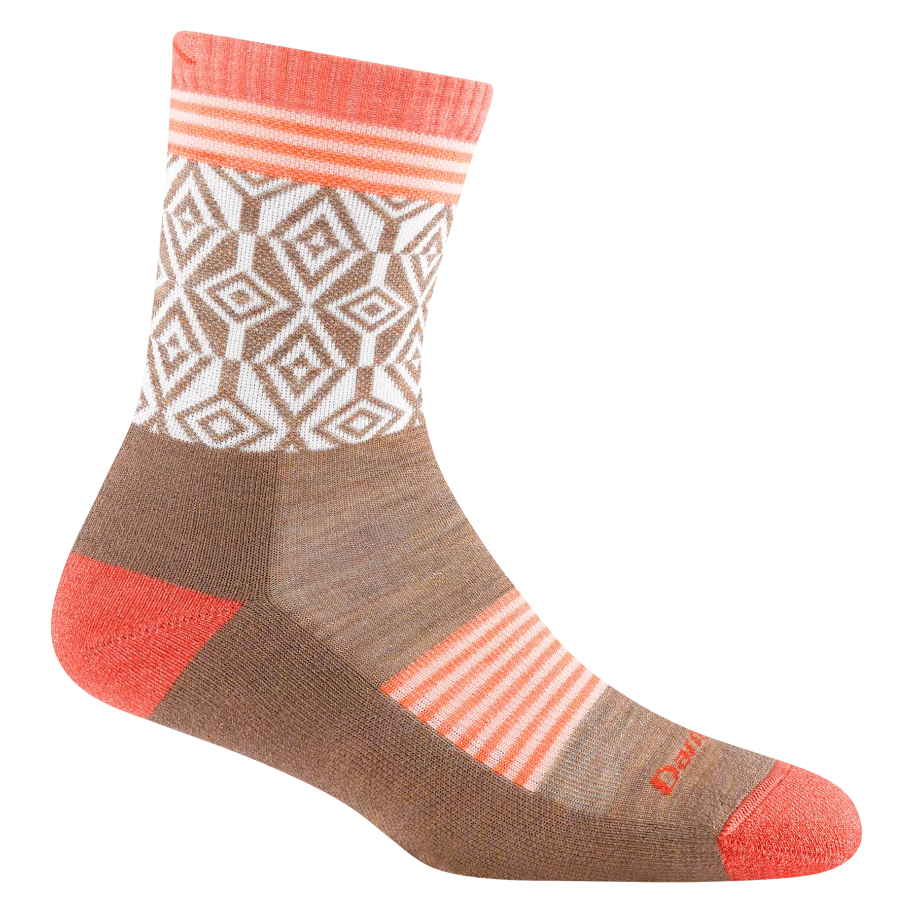 SoBo Micro Crew Lightweight Hiking Sock (Women's) - D1977W