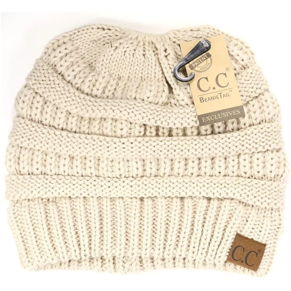Solid  Classic CC Beanie  Tail