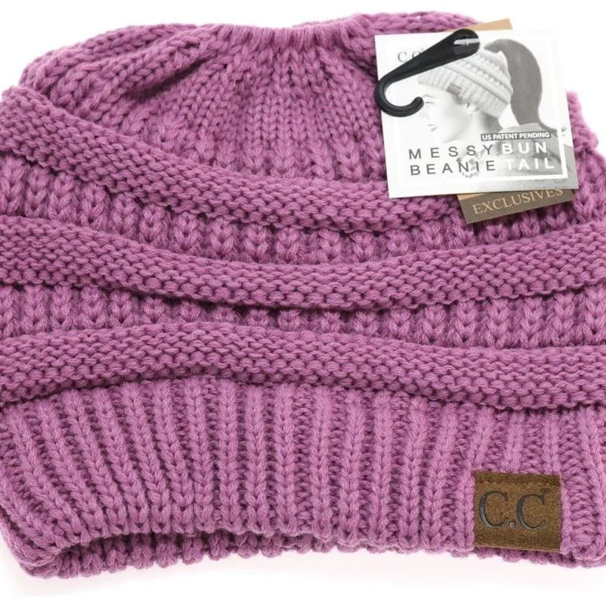 Solid  Classic CC Beanie  Tail