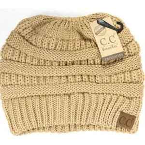Solid  Classic CC Beanie  Tail