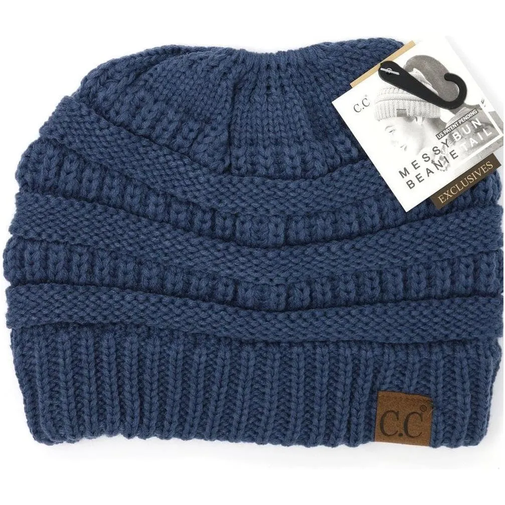 Solid  Classic CC Beanie  Tail