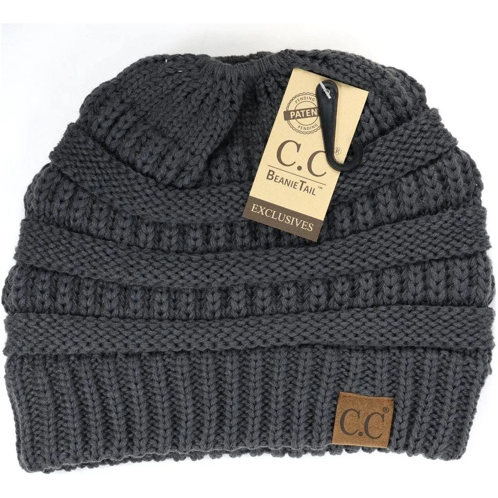 Solid  Classic CC Beanie  Tail