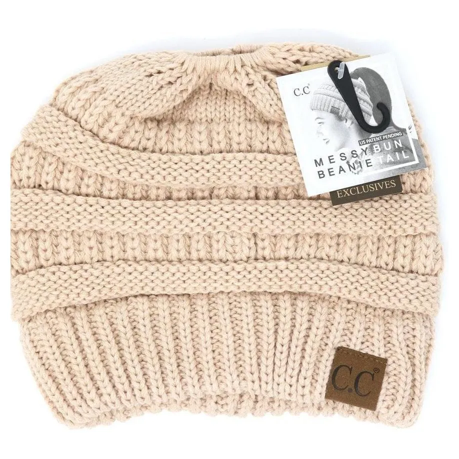Solid  Classic CC Beanie  Tail