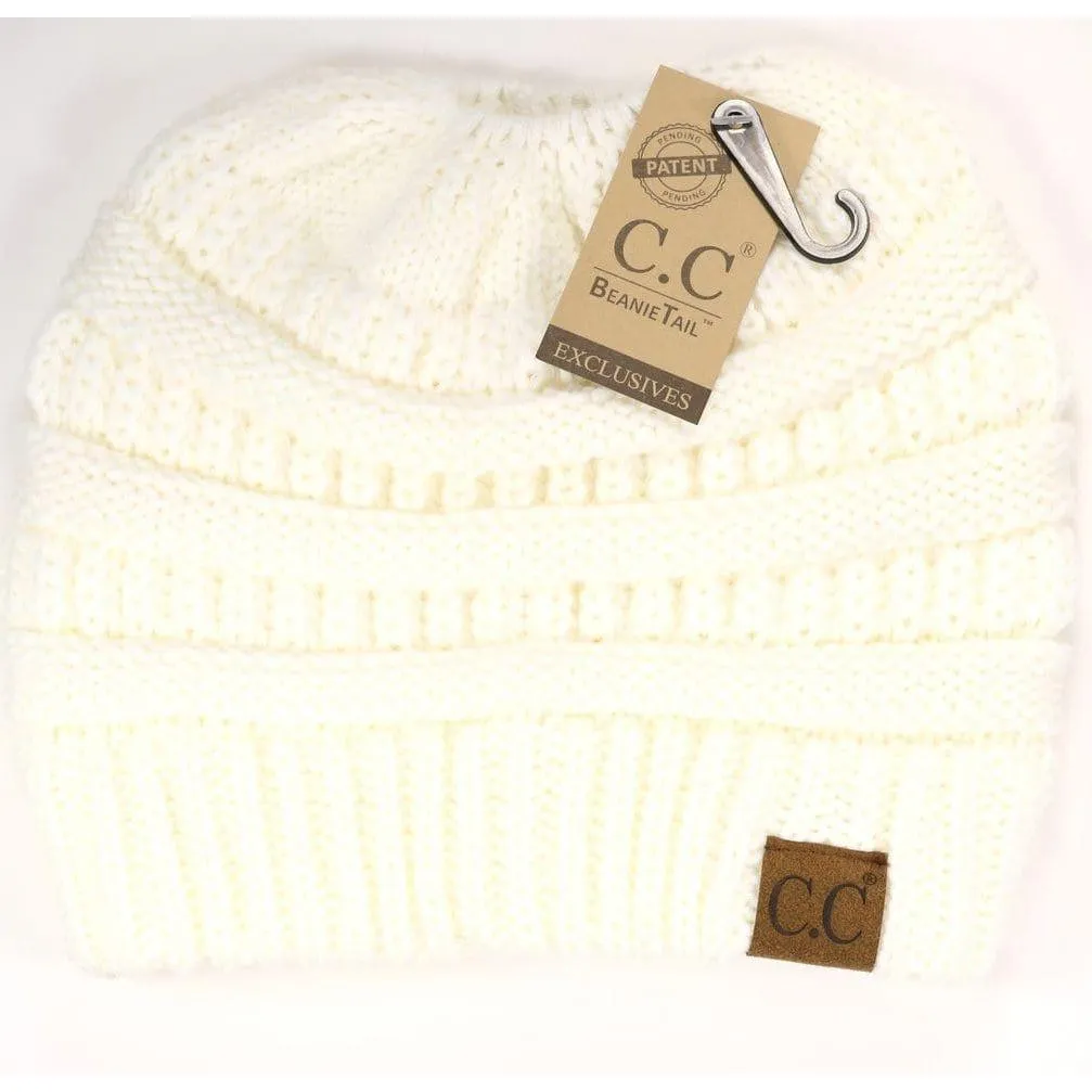 Solid  Classic CC Beanie  Tail