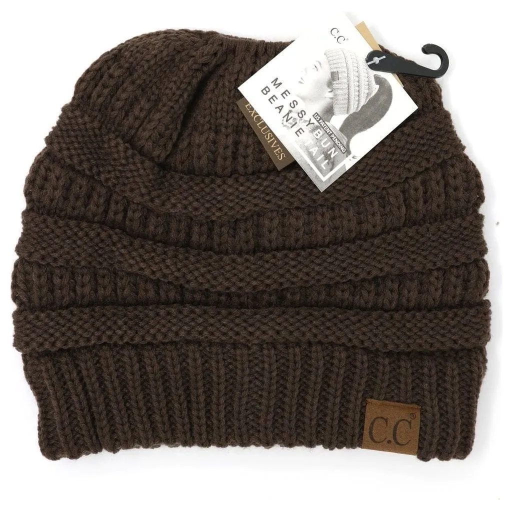Solid  Classic CC Beanie  Tail