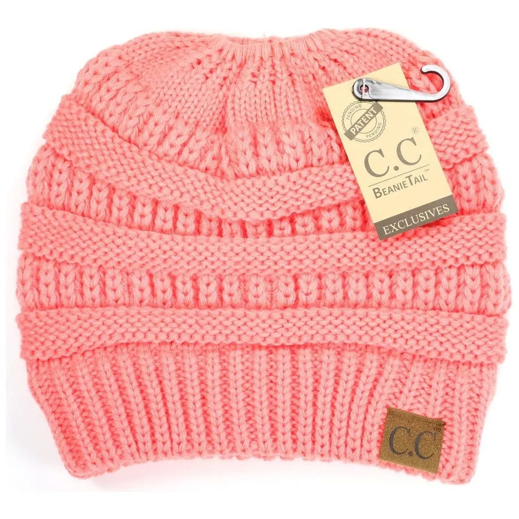 Solid  Classic CC Beanie  Tail