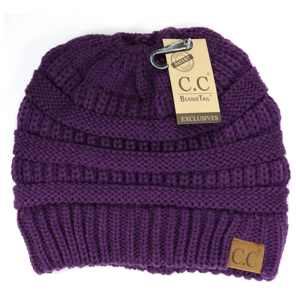Solid  Classic CC Beanie  Tail