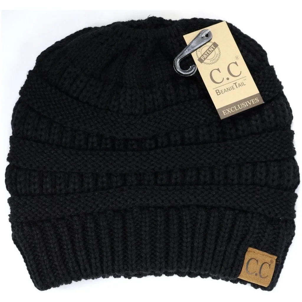 Solid  Classic CC Beanie  Tail