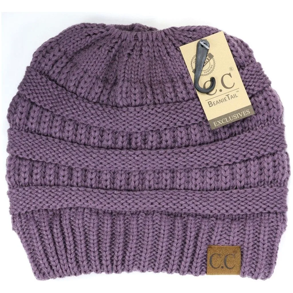 Solid  Classic CC Beanie  Tail