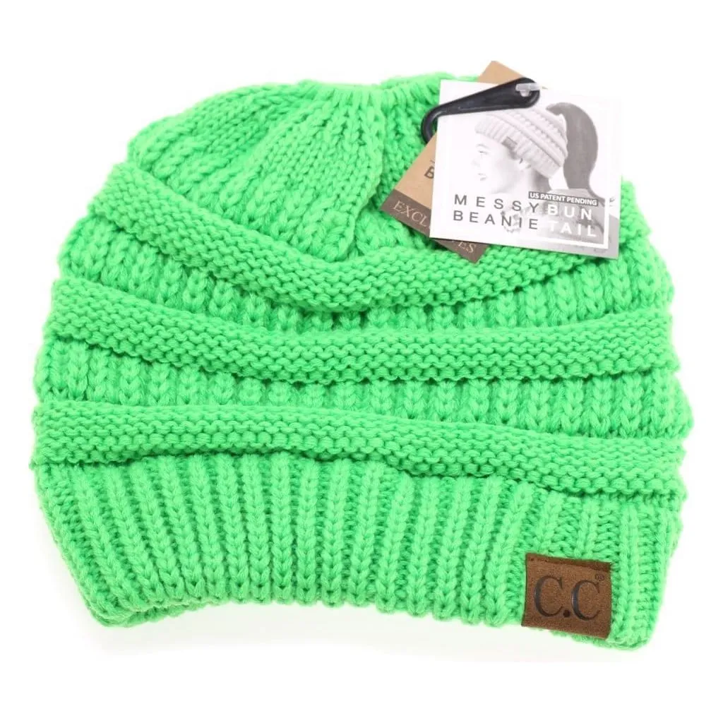 Solid  Classic CC Beanie  Tail