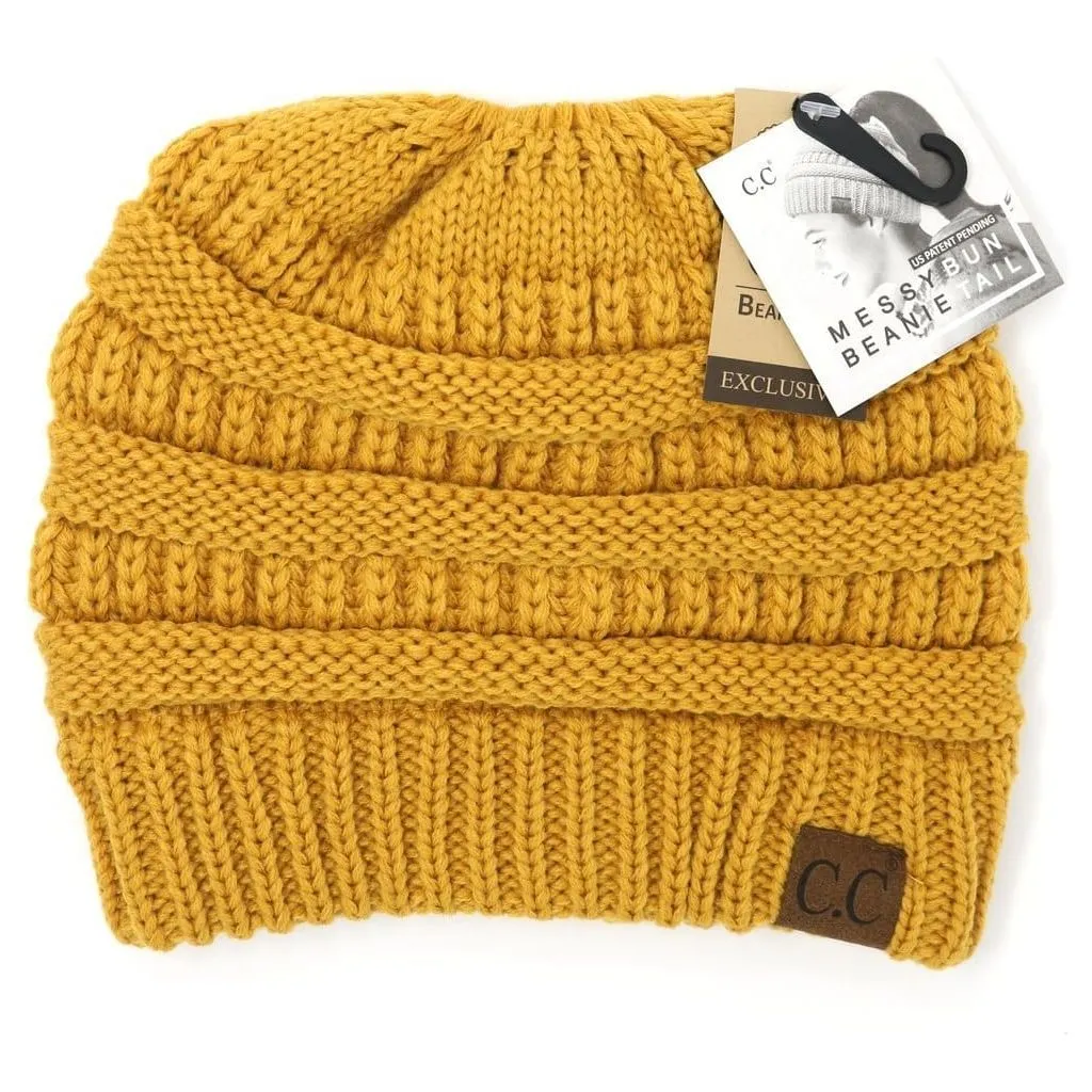 Solid  Classic CC Beanie  Tail